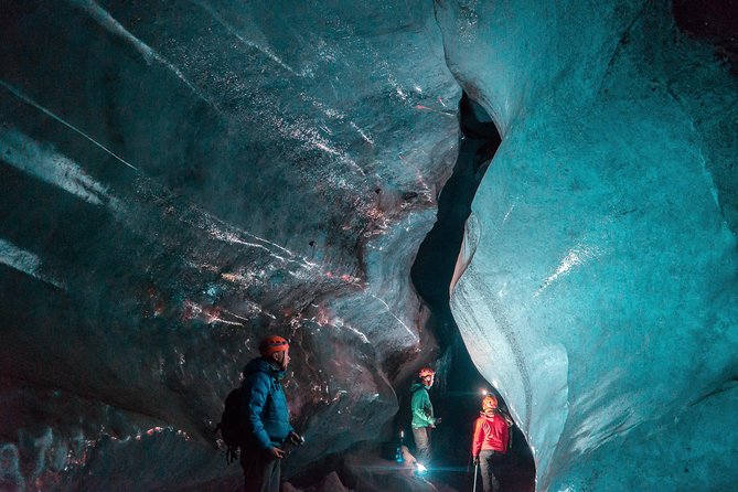 3-Day Golden Circle, Ice Cave, Glacier Lagoon and Canyon Tour - Ice Cave Experience