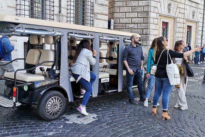 3-Hour Highlights Private Luxury Golf Cart Tour in Rome - Key Points / Takeaways