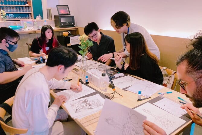 3-Hour Manga Drawing Workshop in Tokyo - Host Response