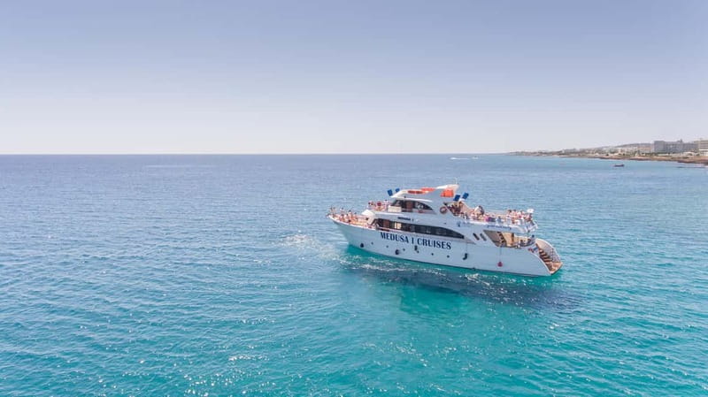 3-Hour Sunset Cruise from Protaras with Fruit & Champagne - Key points / Takeaways
