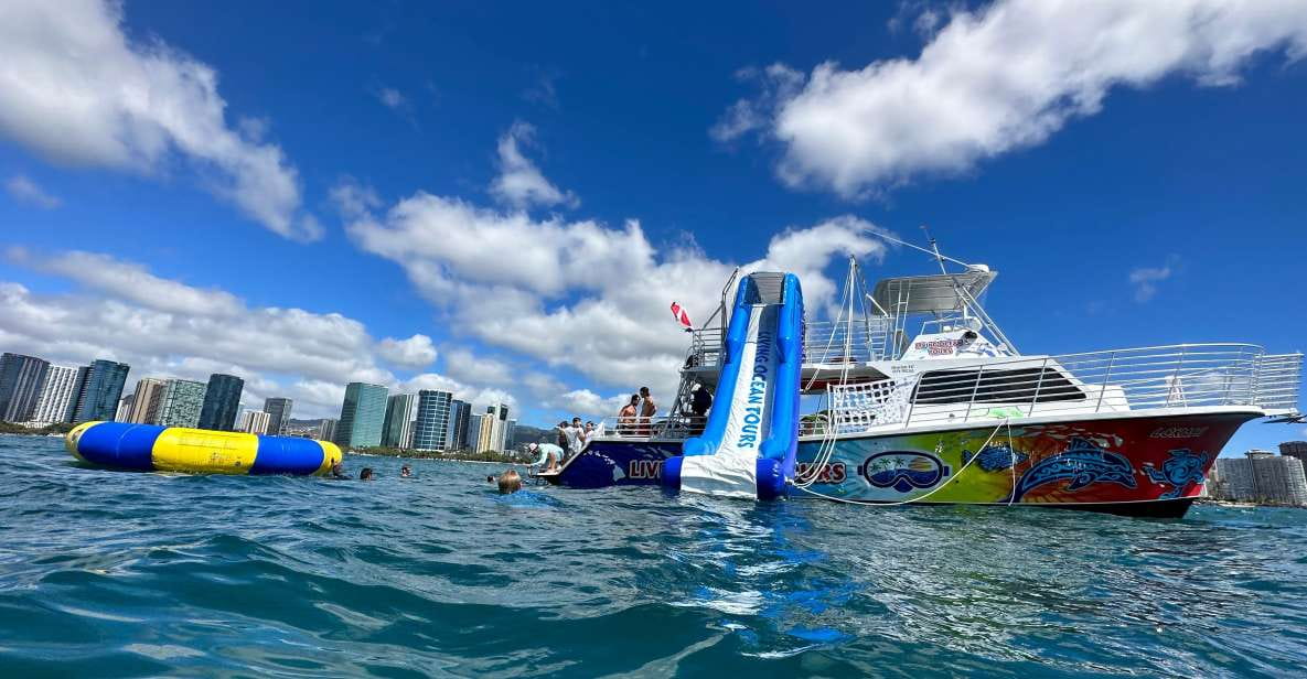 3 Hour Waikiki Waterslide and Ocean Playground Cruise - Frequently Asked Questions