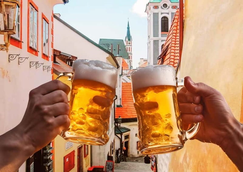 3h Krumlov Beer Tour: Brewery Excursion, Pubs, Beer & Food - Tasting Czech Pub Food & Social Atmosphere