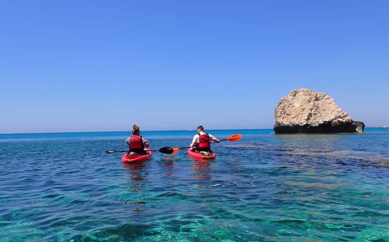 4-hour Ayia Napa SeaCaves Guided Kayaking from Limnara beach - The Itinerary in Detail