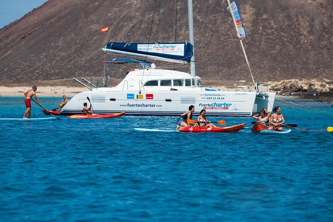 4-Hour Boat Trip to Isla De Lobos From Fuerteventura (Combo Deluxe) - Getting to Corralejo Harbour