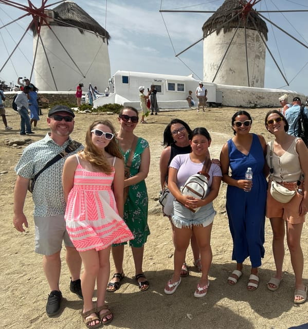 4Hour Mykonos Adventure Walk Town & Minivan Countryside Tour - Key points / Takeaways