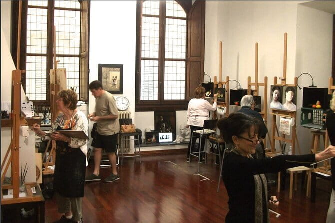 5 Mornings Still Life Painting Guided Workshop in Florence - Key points / Takeaways