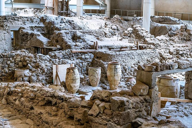 6 Hours - Semi Private Island Tour With Wine Tasting and Food Pairing - Akrotiri Archaeological Site