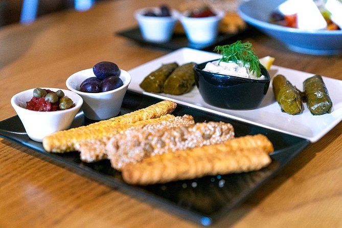 6 Hours - Semi Private Island Tour With Wine Tasting and Food Pairing - Perivolos Volcanic Beach