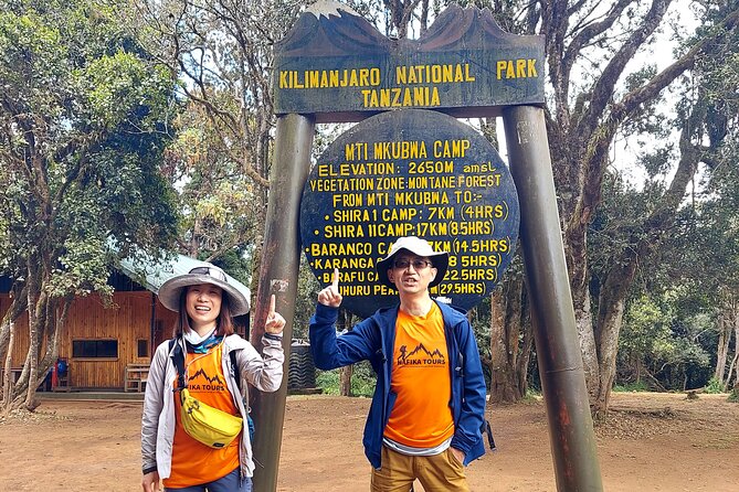 8 Days Kilimanjaro Hike via Lemosho Route - Inclusions