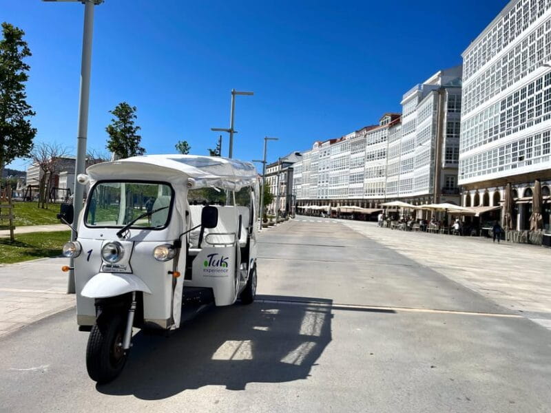 A Coruña: VIP Tuk Tuk tour - Discovering A Coruña from the Comfort of a Tuk Tuk