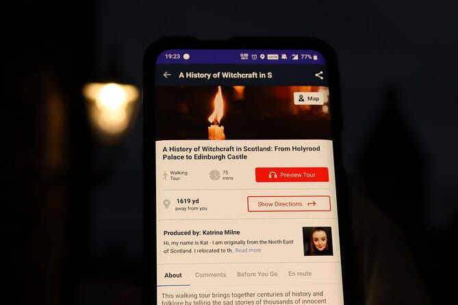 A History of Witchcraft in Edinburgh: A Self-Guided Audio Tour - Key points / Takeaways