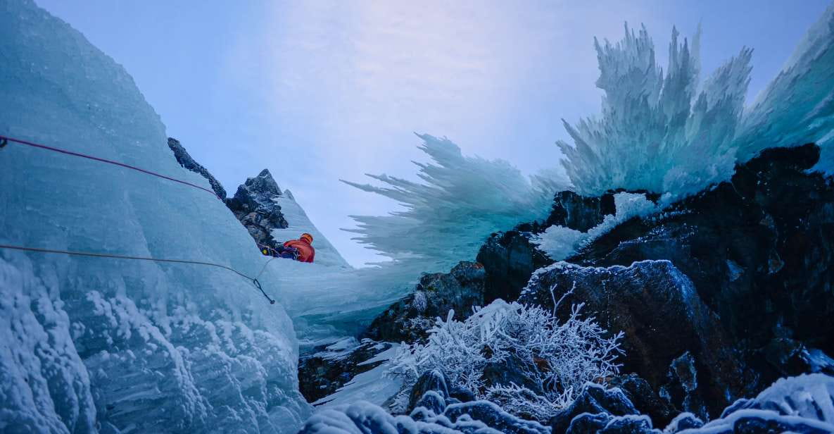 Abisko: Ice Climbing for All Levels With Certified Guide - Inclusions and Equipment Provided