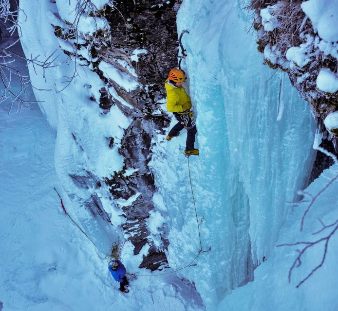 Abisko: Ice Climbing for All Levels With Certified Guide - Safety With Certified Instructor