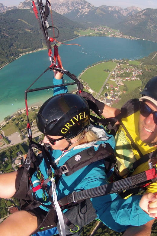 Achensee: Mountain World Tandem Flying Experience - Cross-country Flight