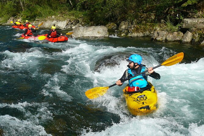 Adrenaline kayaking on the Lima and Serchio rivers in Bagni di Lucca - Key Points / Takeaways