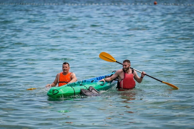 ADVENTURE KAYAK TOUR SEAGULLS ROCKS AND MILITARY ZONE - FAQs