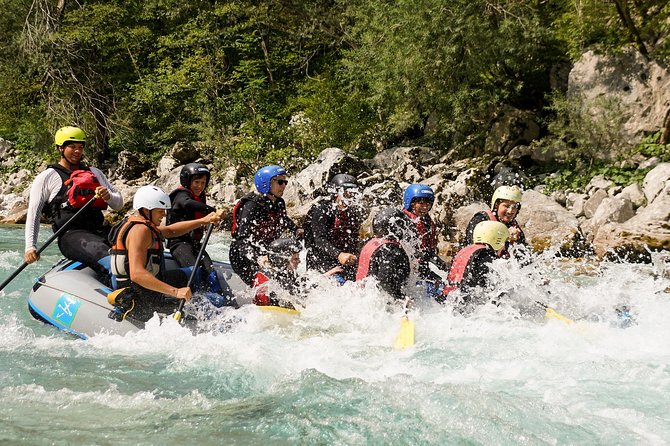 Adventure Rafting With Photo Service in Bovec - Tour Duration and Group Size