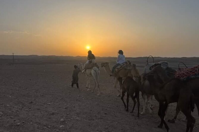 AGAFAY DESERT: Dinner, Camel Ride, Berber Camp , Sunset - Included Amenities