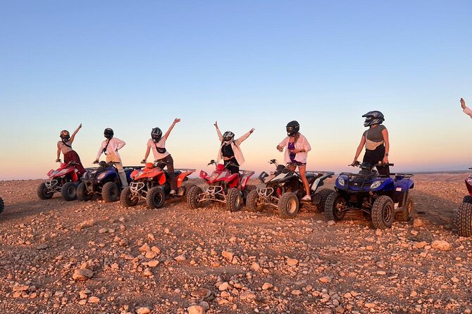 Agafay Desert Package: Quad Bike, Camel Ride, Dinner, Fire Show - Quad Bike Adventure