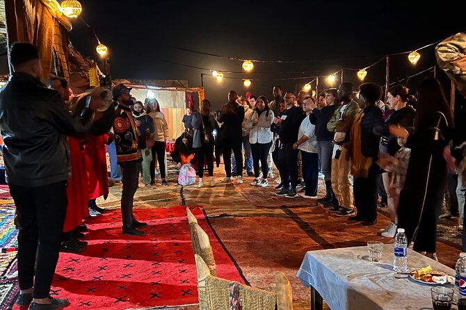 Agafay Desert Package: Quad Bike, Camel Ride, Dinner, Fire Show - Beverage Options