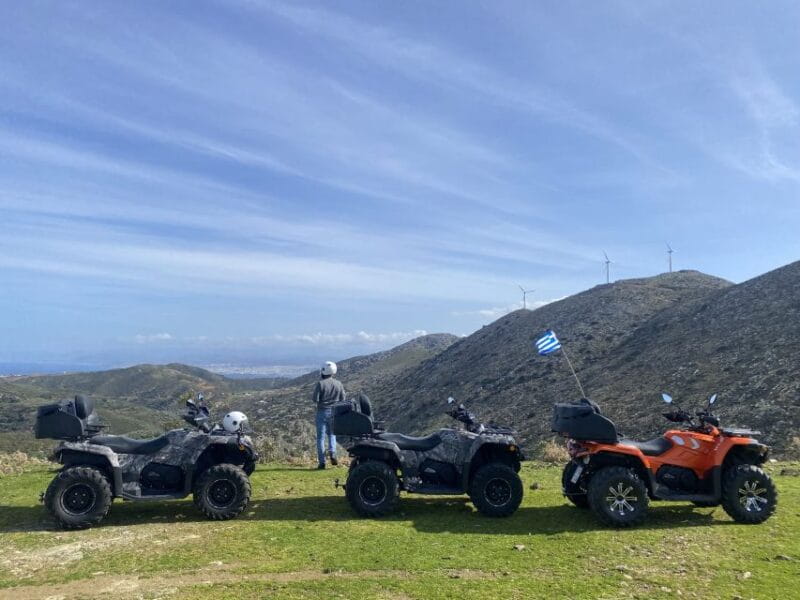 Agia Pelagia Crete Quad Bike authentic backland Tour - Starting Point and Safety First