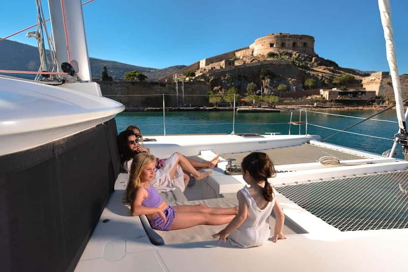 Agios Nikolaos: Luxury Catamaran to Spinalonga with Lunch - Exploring Agios Nikolaos: A Yacht Adventure with a Difference