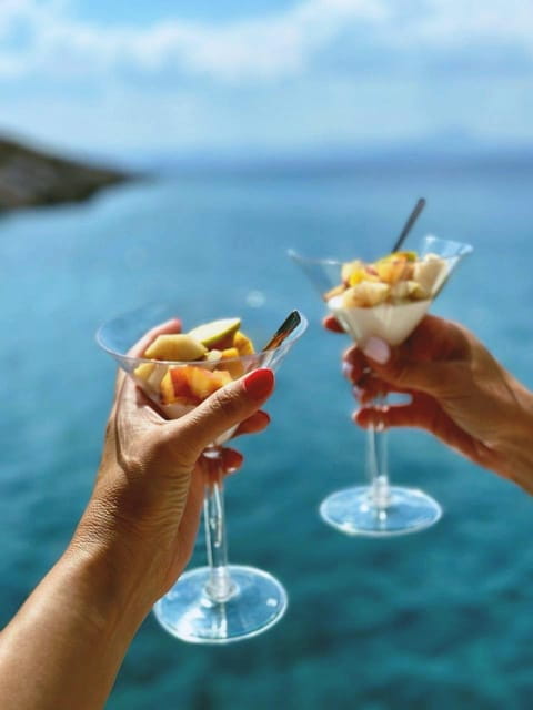 Agios Nikolaos: Private Catamaran Cruise with Meal & Drinks - The Scenic Itinerary: What You Can Expect