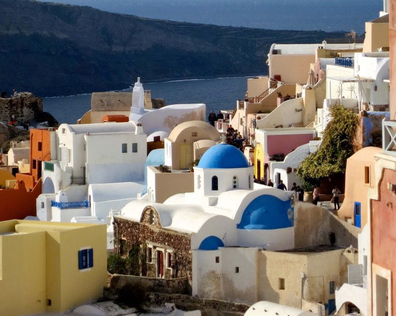 Agios Nikolaos: Santorini Guided Day Trip With Ferry Ticket - Key Points