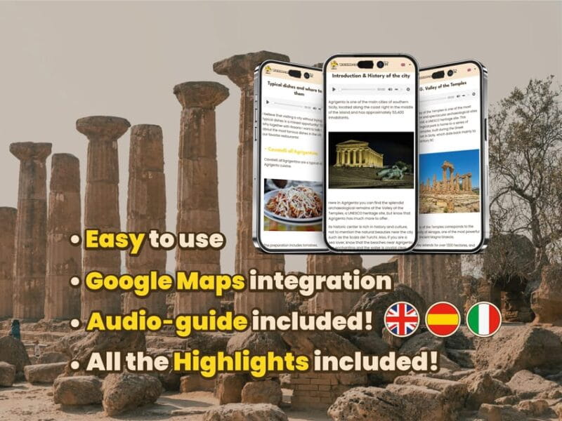 Agrigento: Digital guide made with a Local for your tour - Key points / Takeaways