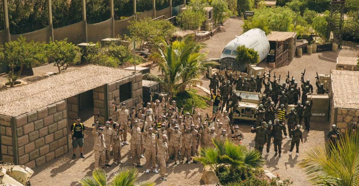 Airsoft Park Ticket - Included Equipment and Amenities