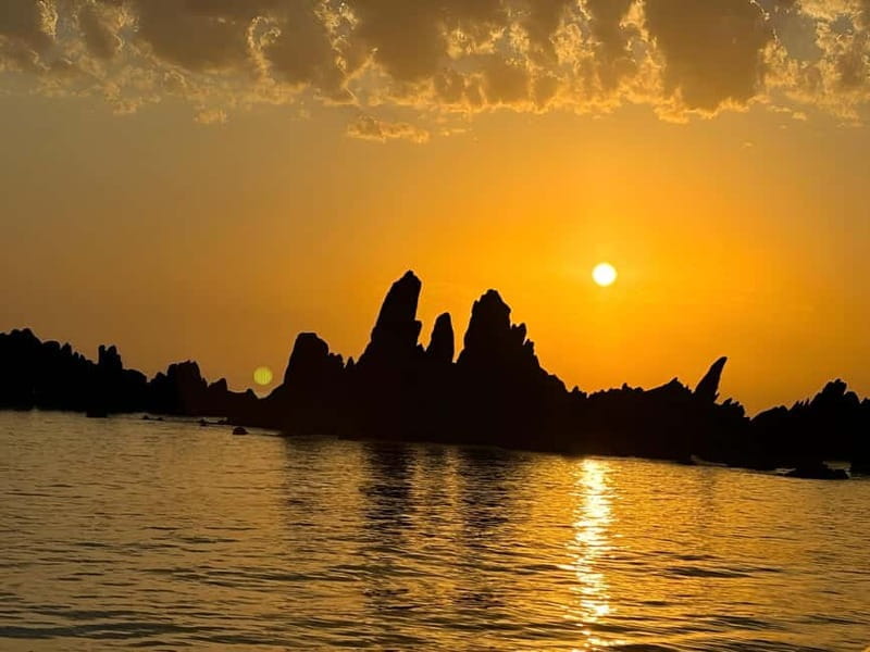 Ajaccio : Sunset seascape at the Sanguinaires - Exploring the Sanguinaires Islands: An Authentic Evening Adventure