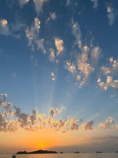 Ajaccio : Sunset seascape at the Sanguinaires - Final thoughts: A peaceful, picturesque evening in Corsica