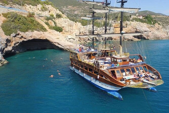 Alanya Catamaran Boat with Swimming and Snorkelling Activity - Key points / Takeaways
