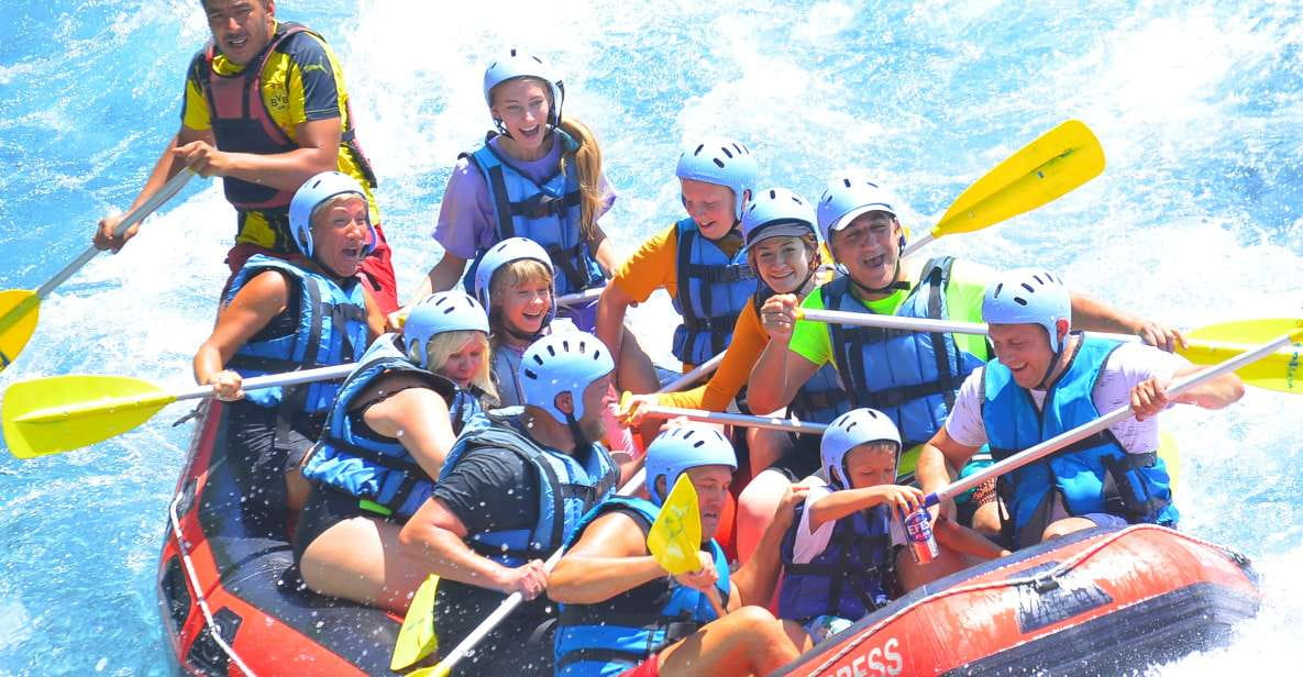 Alanya: Full Day Whitewater Rafting With Lunch and Transport - Pickup and Transportation