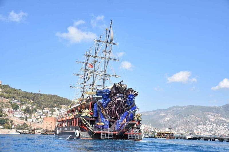Alanya: Pirate Boat Trip with Optional Pick Up and Lunch - FAQ