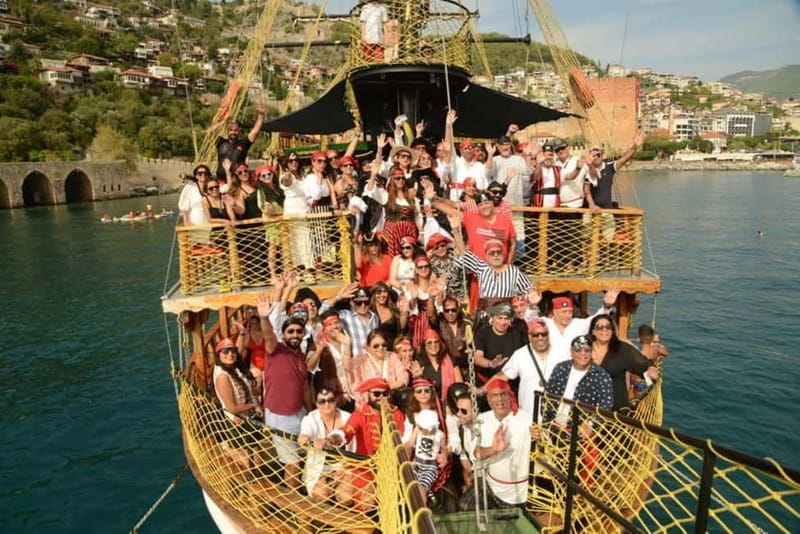 Alanya Pirate Cruise: Dolphins, Views & Soft Drinks - Entering the World of Alanya’s Coastline