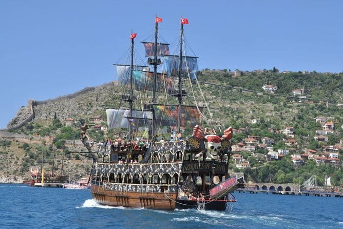Alanya: Pirates Yacht Tour with Lunch and Soft Drinks - Key Points / Takeaways