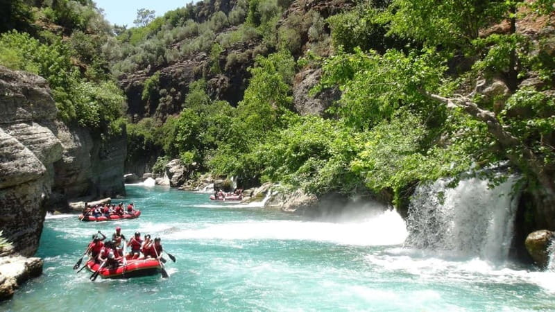 Alanya: Super Combo Quad, Buggy, Rafting & Zipline w/Lunch - Rafting: White-Water Thrills in the Taurus