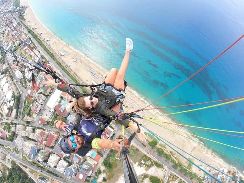 Alanya: Tandem Paragliding Experience with Video Option - Key points / Takeaways
