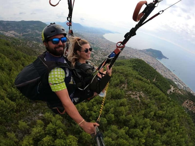 Alanya: Tandem Paragliding Experience with Video Option - The Logistics and Duration
