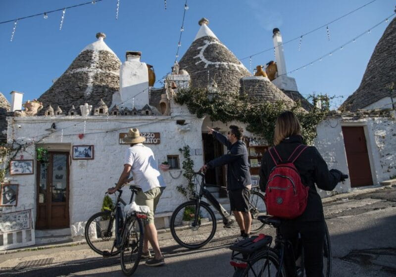 Alberobello e-bike tour, trulli, mill and donkey farm - Introduction: Exploring Alberobello on Two Wheels