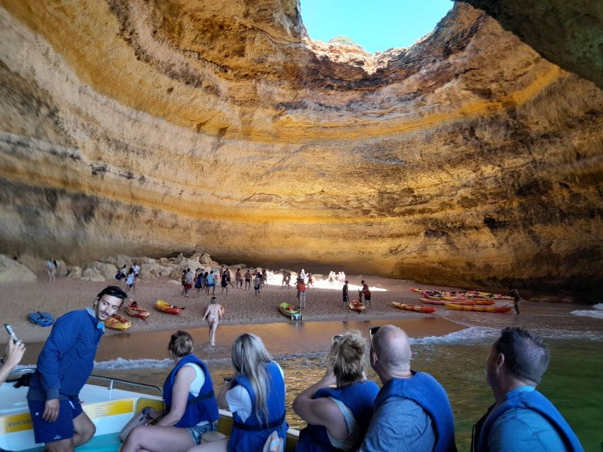 Albufeira: Algarve Coast Guided Tour With Wine Tasting - Convenient Transportation and Languages