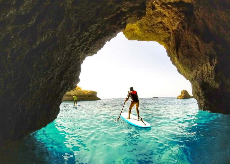 Albufeira: Caves and Private Beaches SUP Paddleboarding Tour - Key points / Takeaways