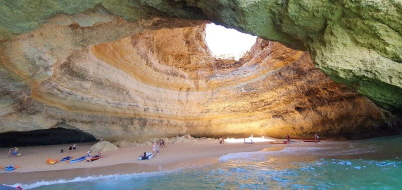 Albufeira Marina: Benagil Cave to Marinha Beach Kayak Tour - The Sum Up