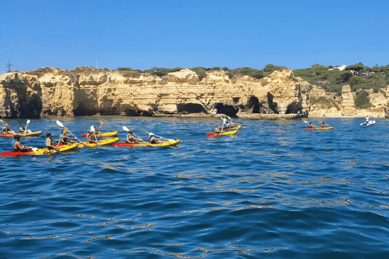 Albufeira Marina: Benagil Cave to Marinha Beach Kayak Tour - FAQ