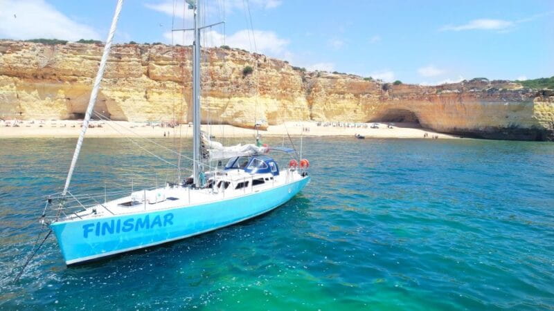 Albufeira: Sailing Boat Cruise BBQ & Open Bar on the Beach - Setting Out from Albufeira Marina