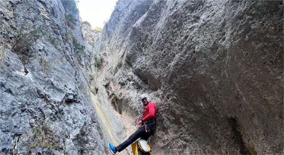 ALCOY: RAPPELING DOWNLOAD SOLER GORGE - Itinerary
