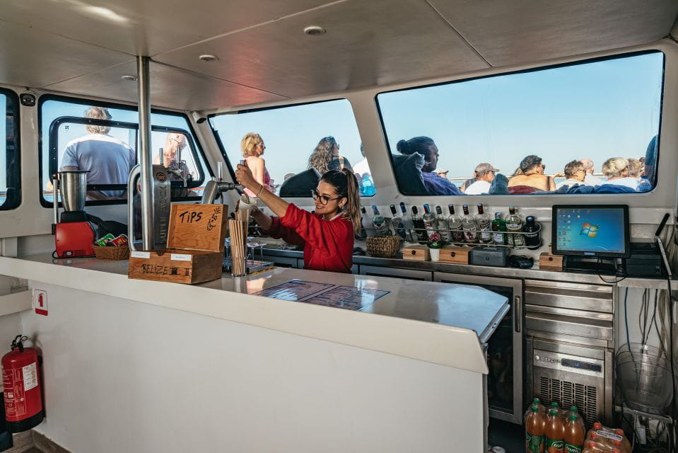 Algarve 3-Hour Caves and Coastline Boat Trip - Onboard Amenities