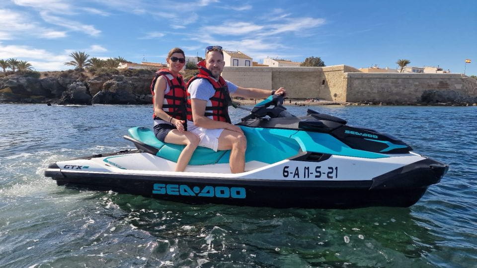 Alicante: Jet Ski Excursion to Tabarca Island With Snacks - Key Points
