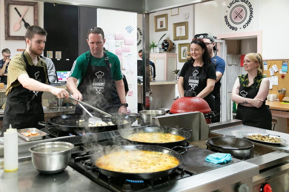 Alicante: Paella and Sangria Cooking Workshop - Cooking Experience Highlights
